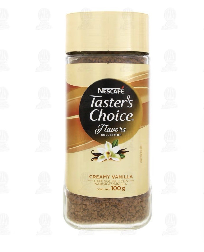 2 – NESCAFE TASTERS CHOICE INSTANT COFFEE CREAMY VAINILLA 100G (3.5OZ) Mexico