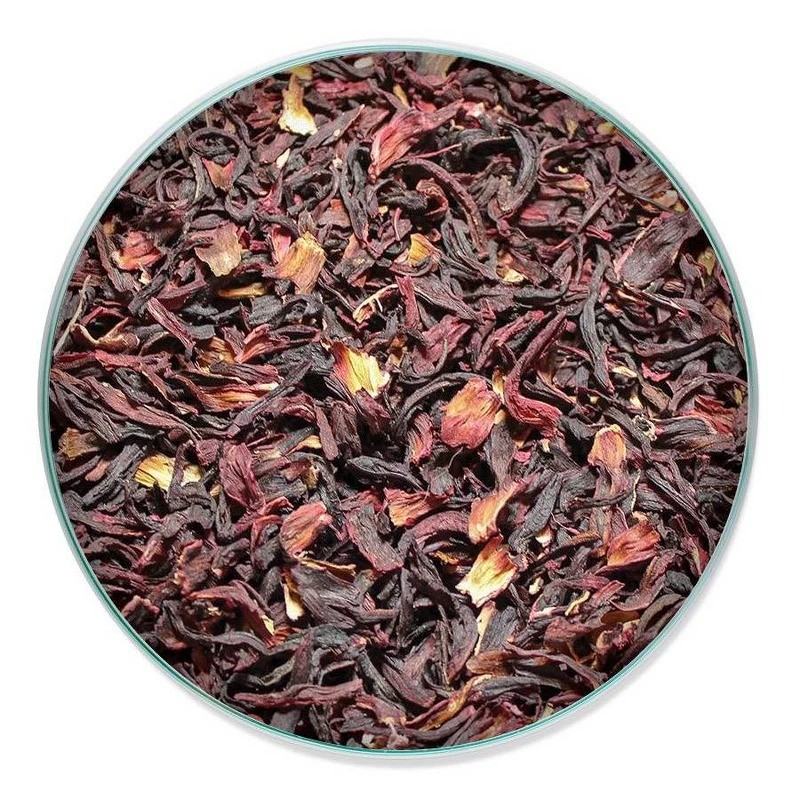 Organic Hibiscus Flowers, Loose Tea, Cut & Sifted – 16oz-2packs