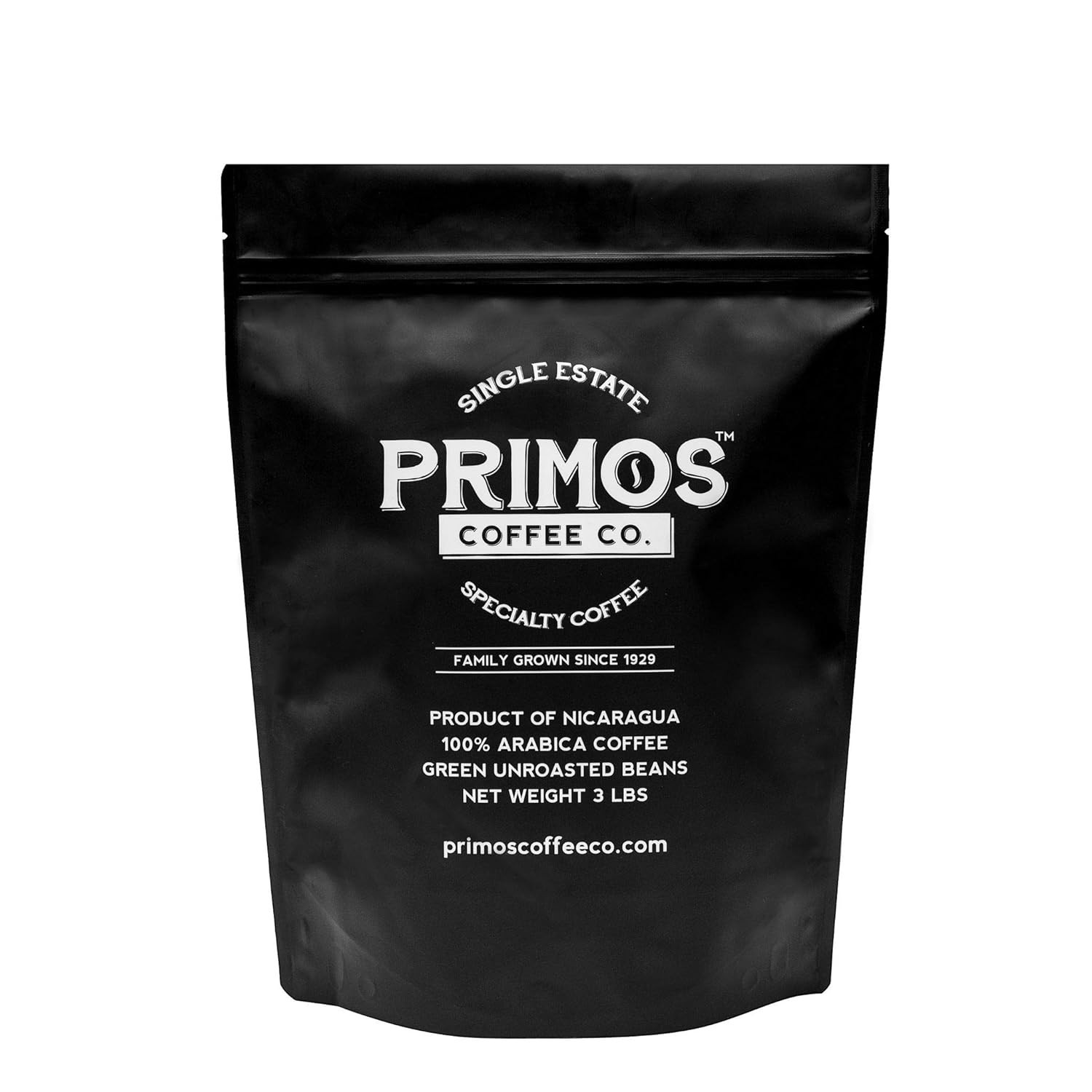 3 Lb Primos Specialty Green Arabica Coffee – Hand-Picked Caturra Variety