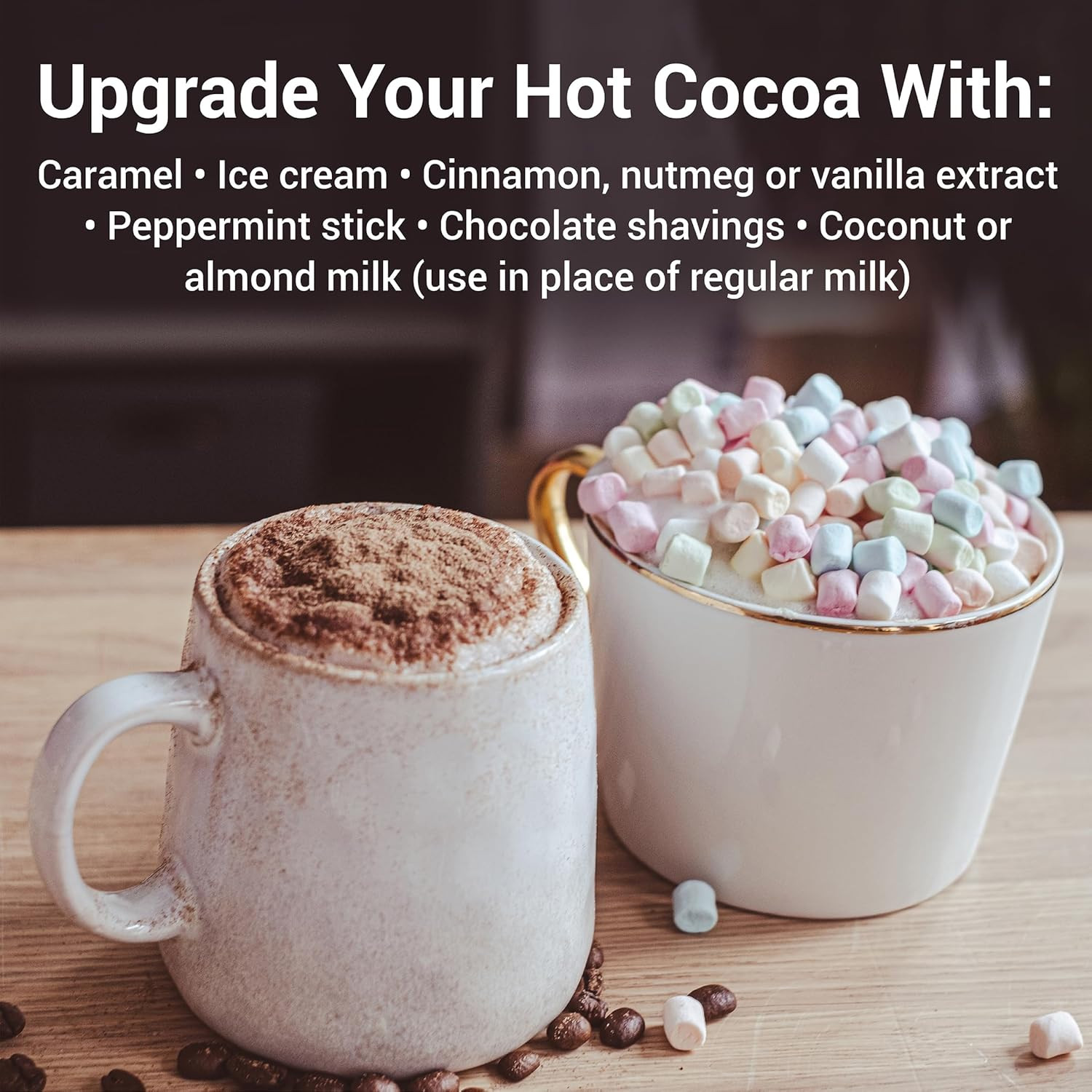 Milkboy Dairy Free Hot Chocolate Mix – Gluten Free Swiss Cocoa Drink Powder, Veg
