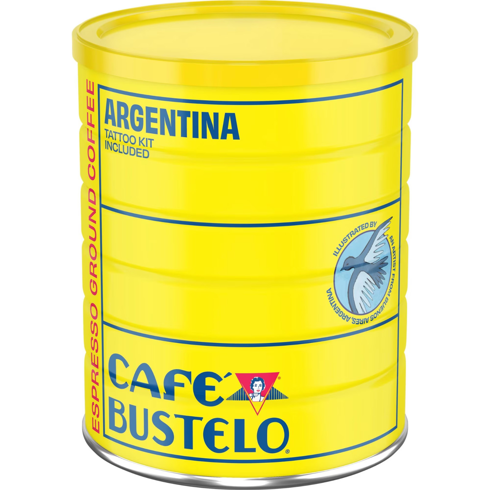 Cafe Bustelo Espresso Style Dark Roast Ground Coffee, Limited Edition 10 oz Can