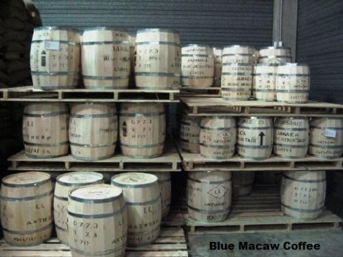 100% JAMAICAN BLUE MOUNTAIN & KONA COFFEE BEANS MEDIUM ROASTED 1 POUND EACH
