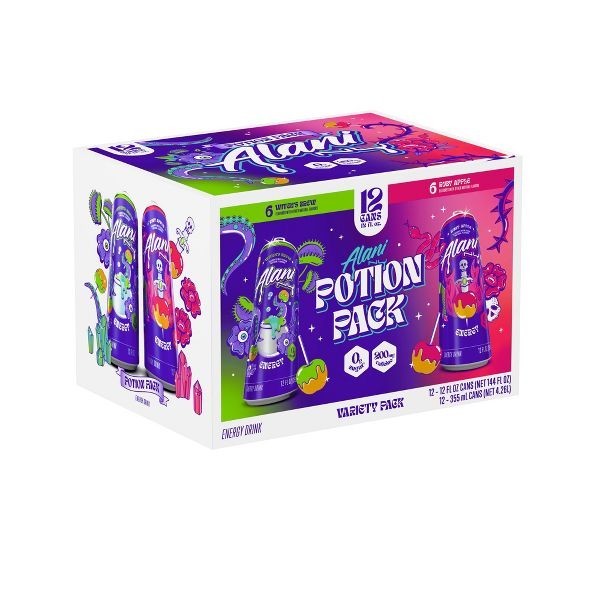 Alani Nu Variety Pack 12pk (Witch’s Brew, Ruby Apple) SAMEDAYSHIP!!