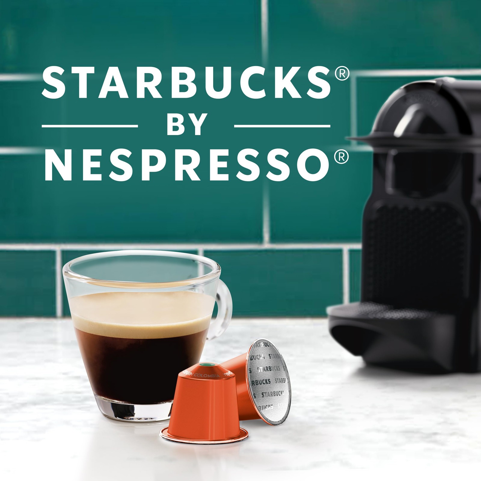 Starbucks by Nespresso Original Line Single-Origin Colombia Medium Roast Coff…