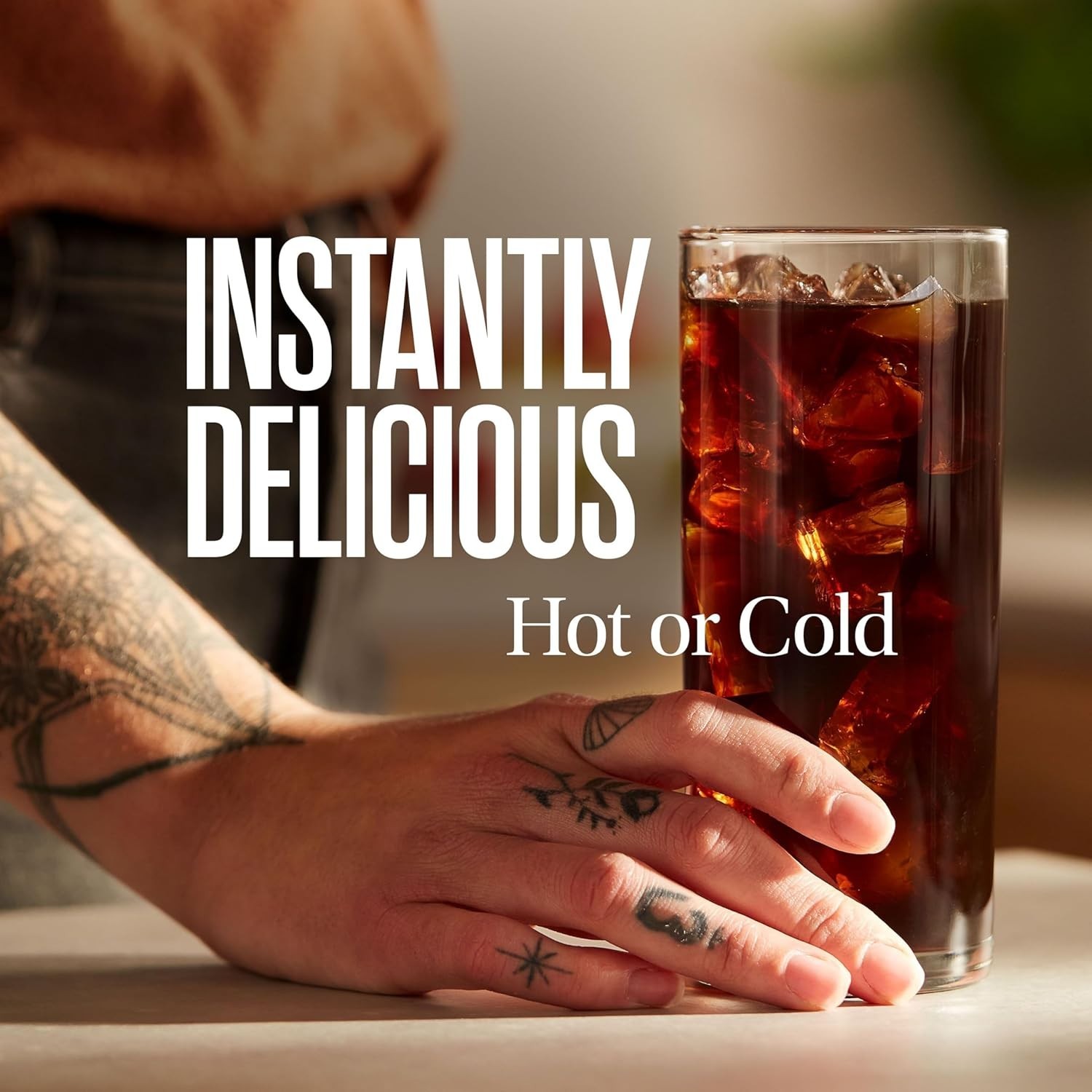 8 Oz Jar of Classic Roast Instant Coffee – Quick & Rich Flavor Anytime