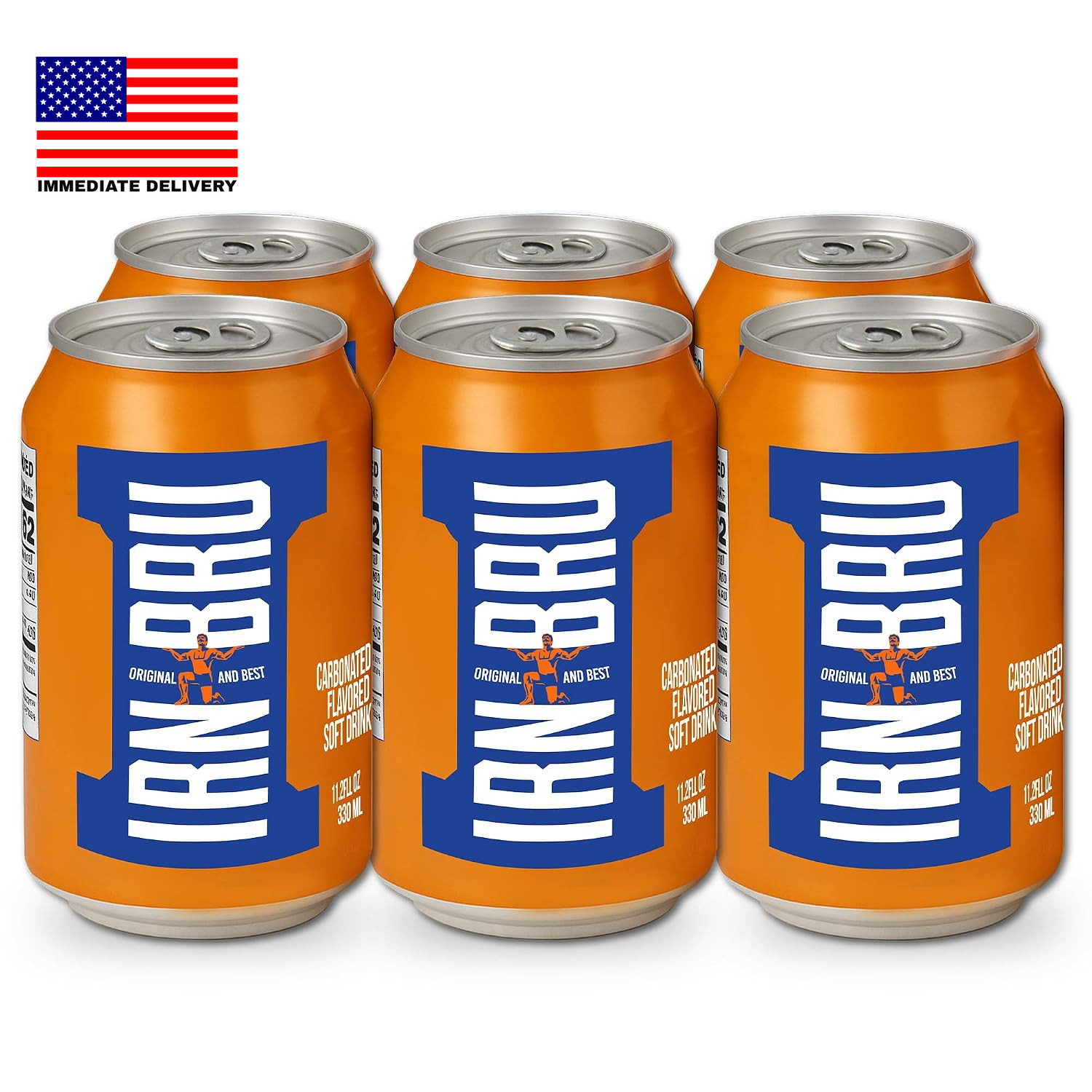 Original Scottish Sparkling Soda, Citrus Flavored Carbonated Drink – Sparkling F