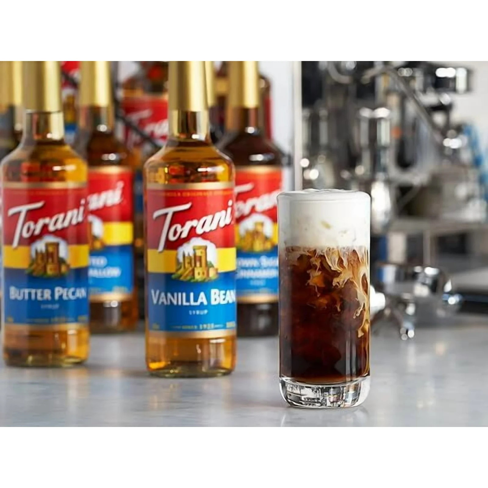 Torani Sweetener Syrup, Cane Sugar, 25.4 Ounce
