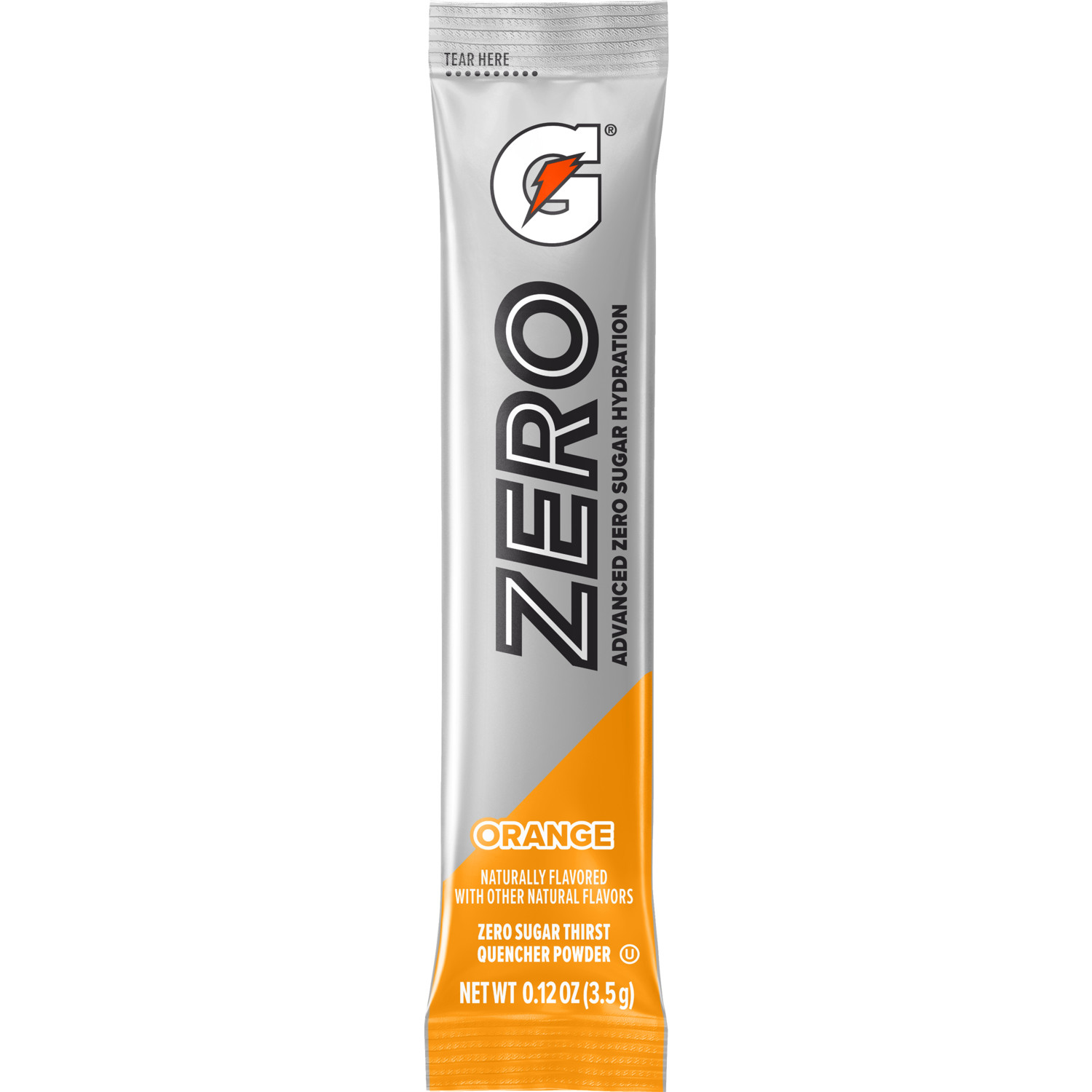 GATORADE ZERO Single Packets SUGAR FREE (10 servings x 1 box) QUICK STICKS DRINK