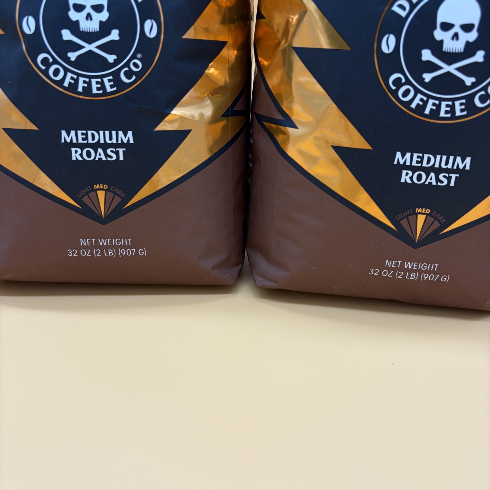 Death Wish Coffee 32 Ounce LARGE SIZE Medium Roast – BUY 1 OR 2 PACK