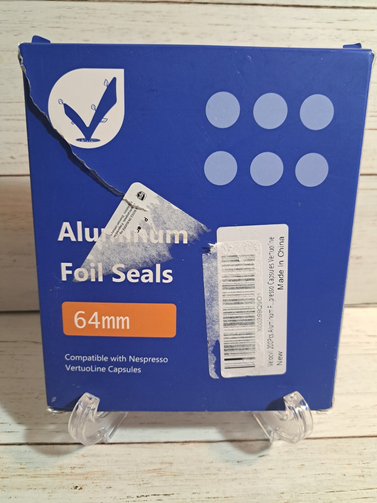 Aluminum Foil Seals 64mm 200 peices By Velocvil