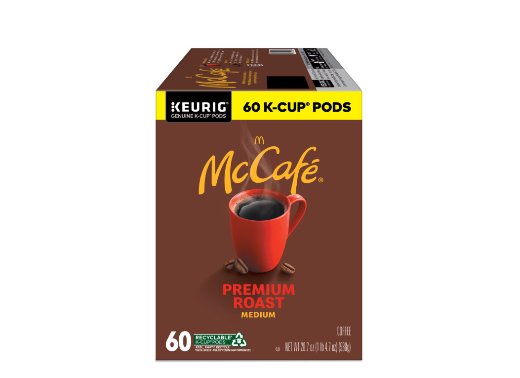 McCafe, Premium Medium Roast K-Cup Coffee Pods, 60 Count