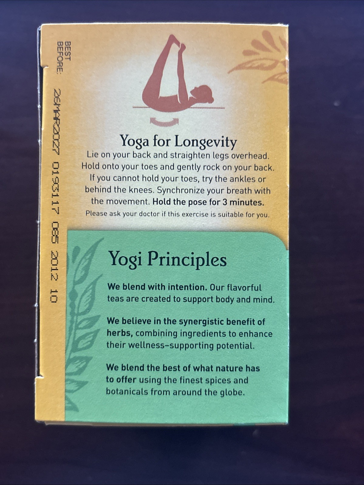 Green Tea Super Antioxidant Yogi Herbal Supplement