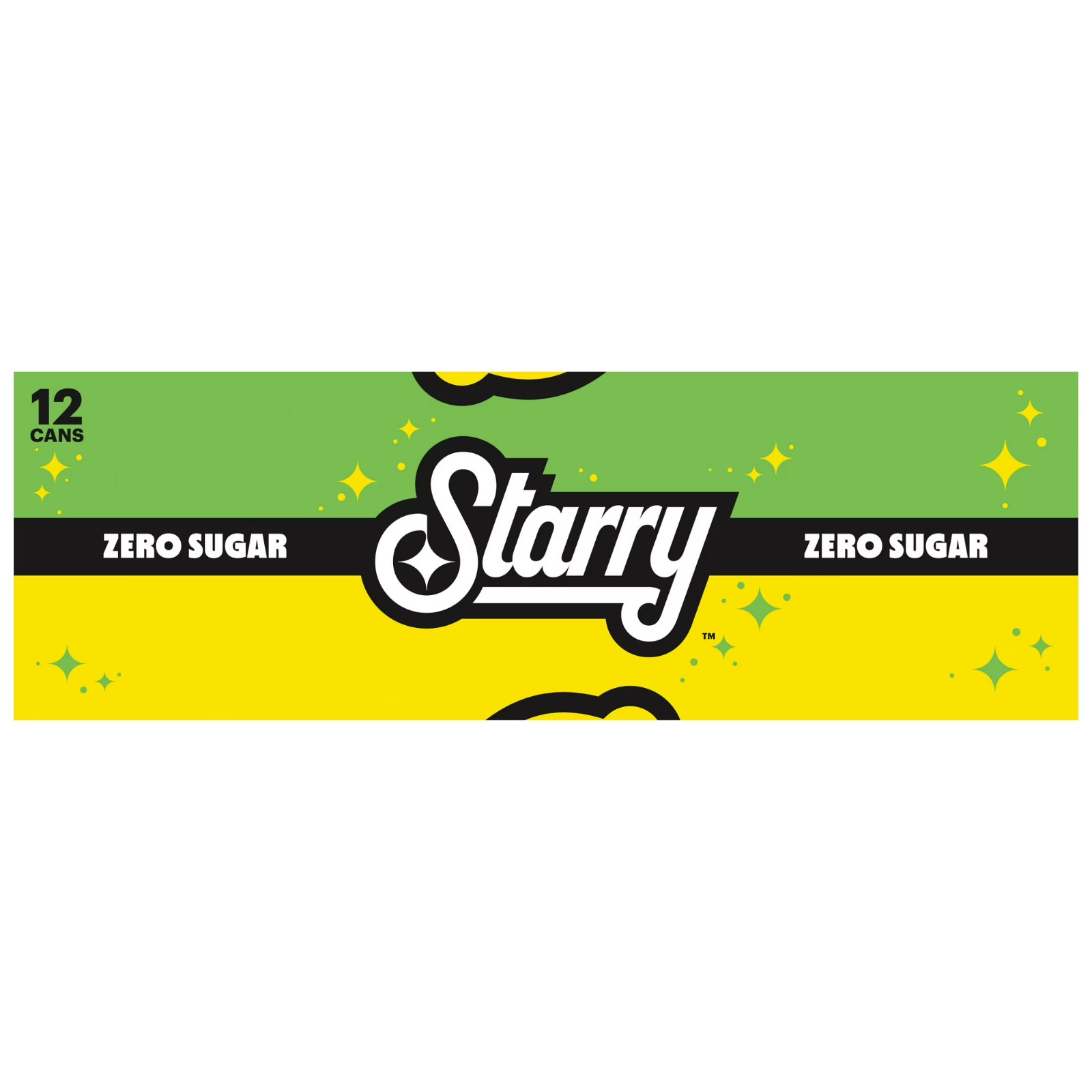 Starry Zero Sugar Lemon Lime soda Pop 12 fl oz 12 Pack cans…