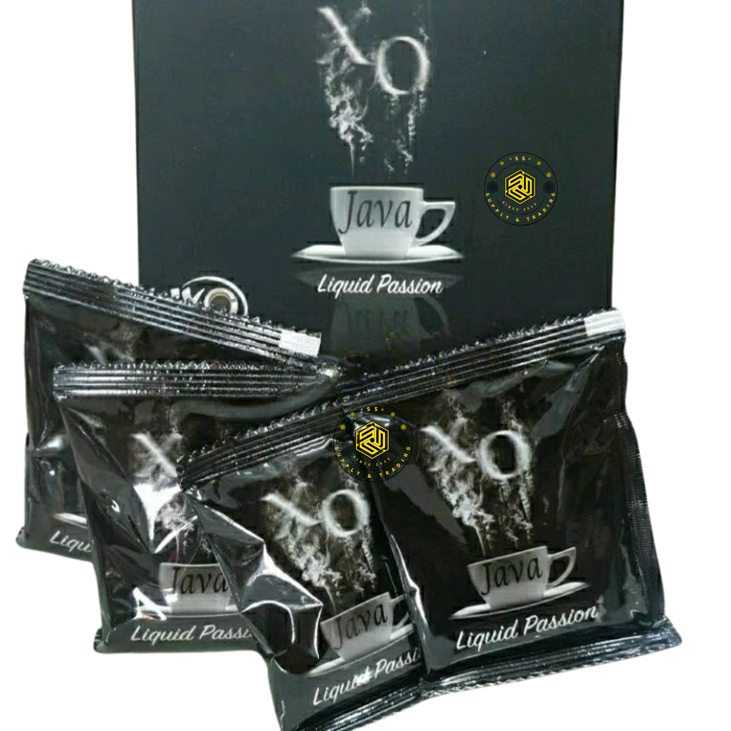 1 Box Java XO Coffee Herb For Men Energy, Masculine & Rejuvenator (10 Sachets)