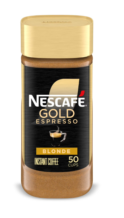 (PACK 2) Nescafé Gold Espresso Blonde, Instant Coffee, 3.5 oz
