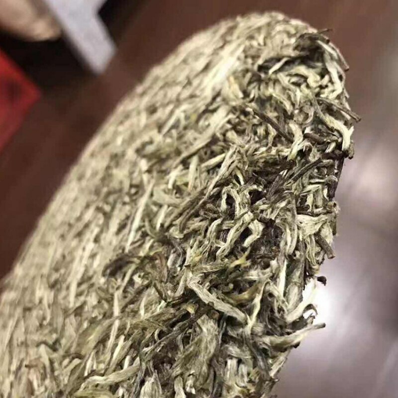300g Fuding High Mountain Silver Needle Old White Tea Rich Aroma White Tea Cake