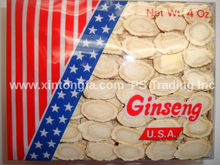 4oz 8oz 1LB -100% Wisconsin Ginseng Slice – Mixed Sizes 純正美国威州花旗参片（大中細片）