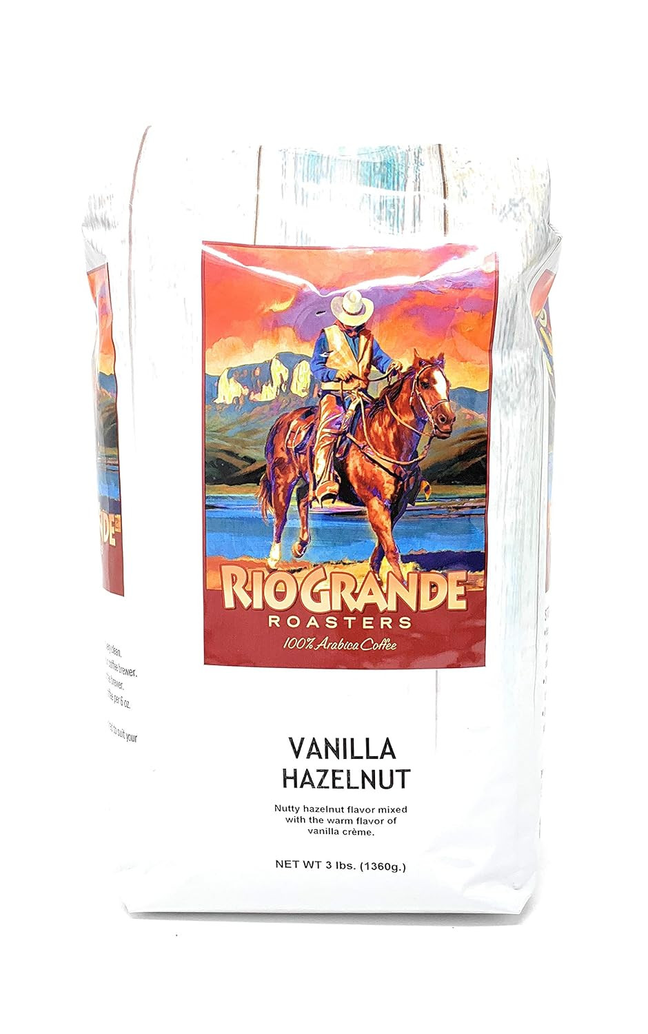 s Whole Bean Vanilla Hazelnut Coffee, 3 lb Bag