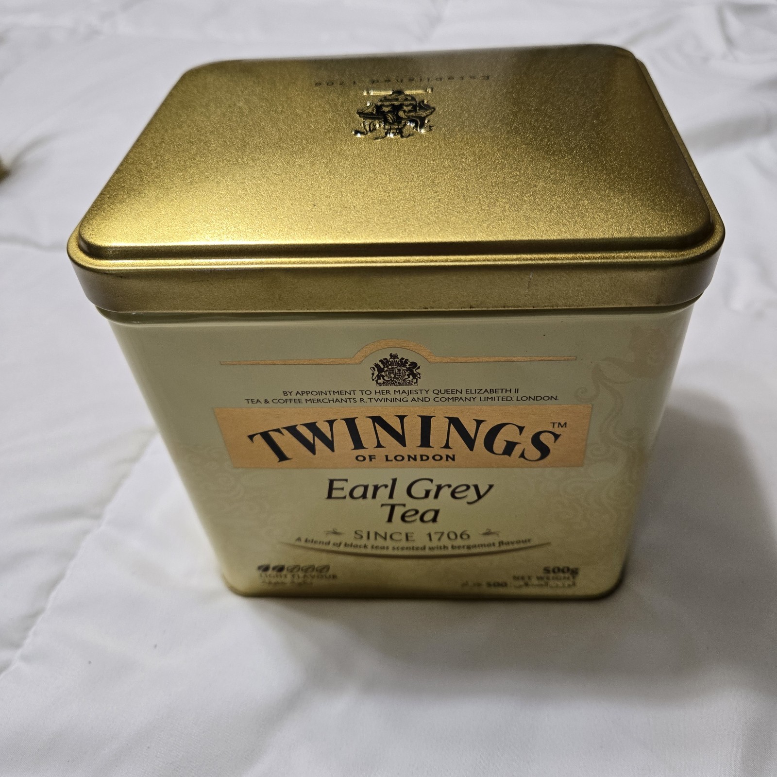 Twinings Earl Grey Tea Loose Leaf 500g Bergamot Flavor Tea & Infusion Tin