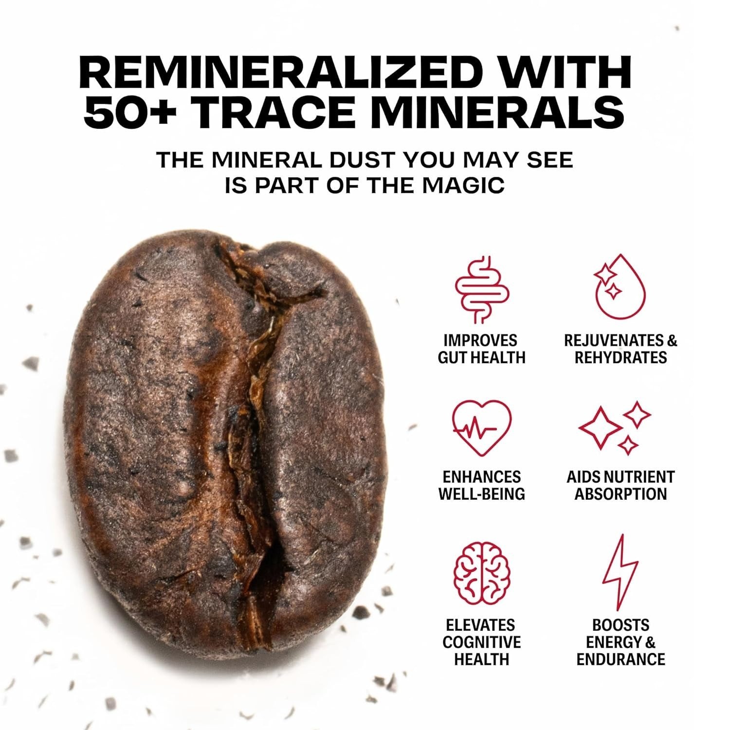 DANGER COFFEE Medium Roast Ground Remineralized Coffee 10.9 OZ ( HAND PICKED )