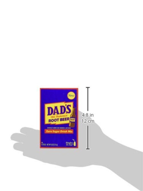 On-the-Go Dad’s Root Beer – 72 Sugar-Free Drink Mix Sticks for Anytime Enjoyment