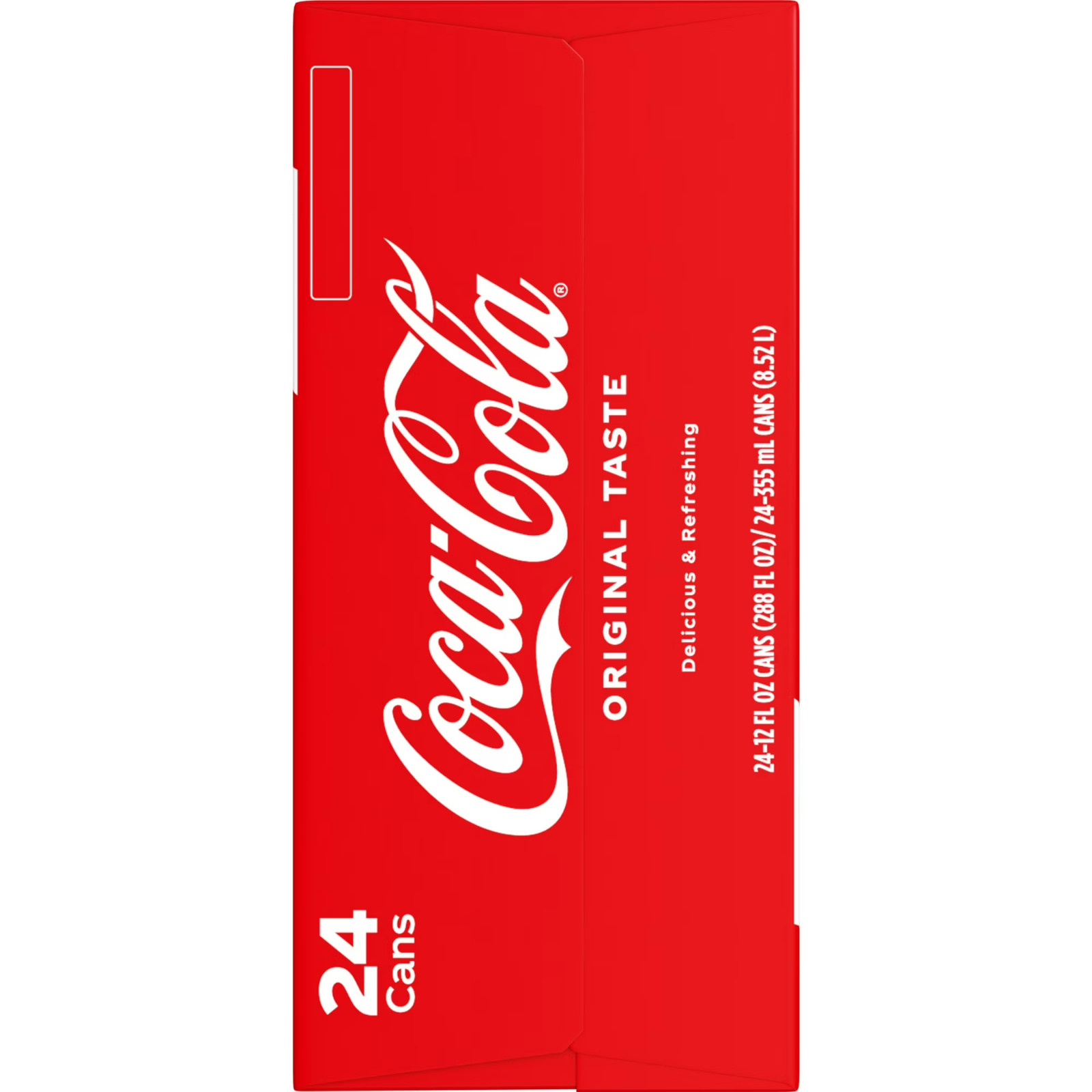 Coca-Cola Soda Pop Cans, 12 fl oz, 24 Pack
