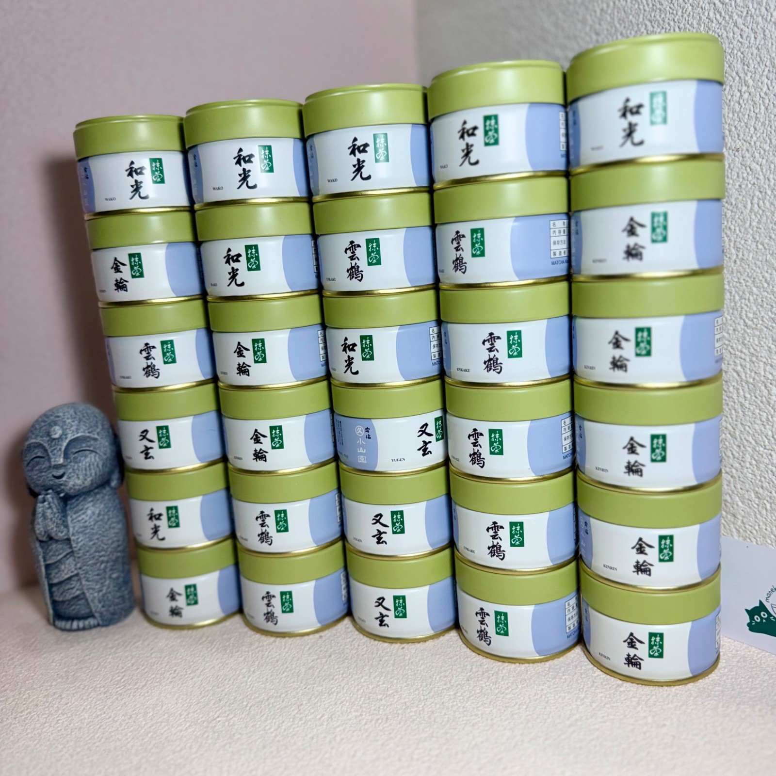[US SELLER] Marukyu Koyamaen UNKAKU Japanese Matcha Ceremonial Grade 40g Tin