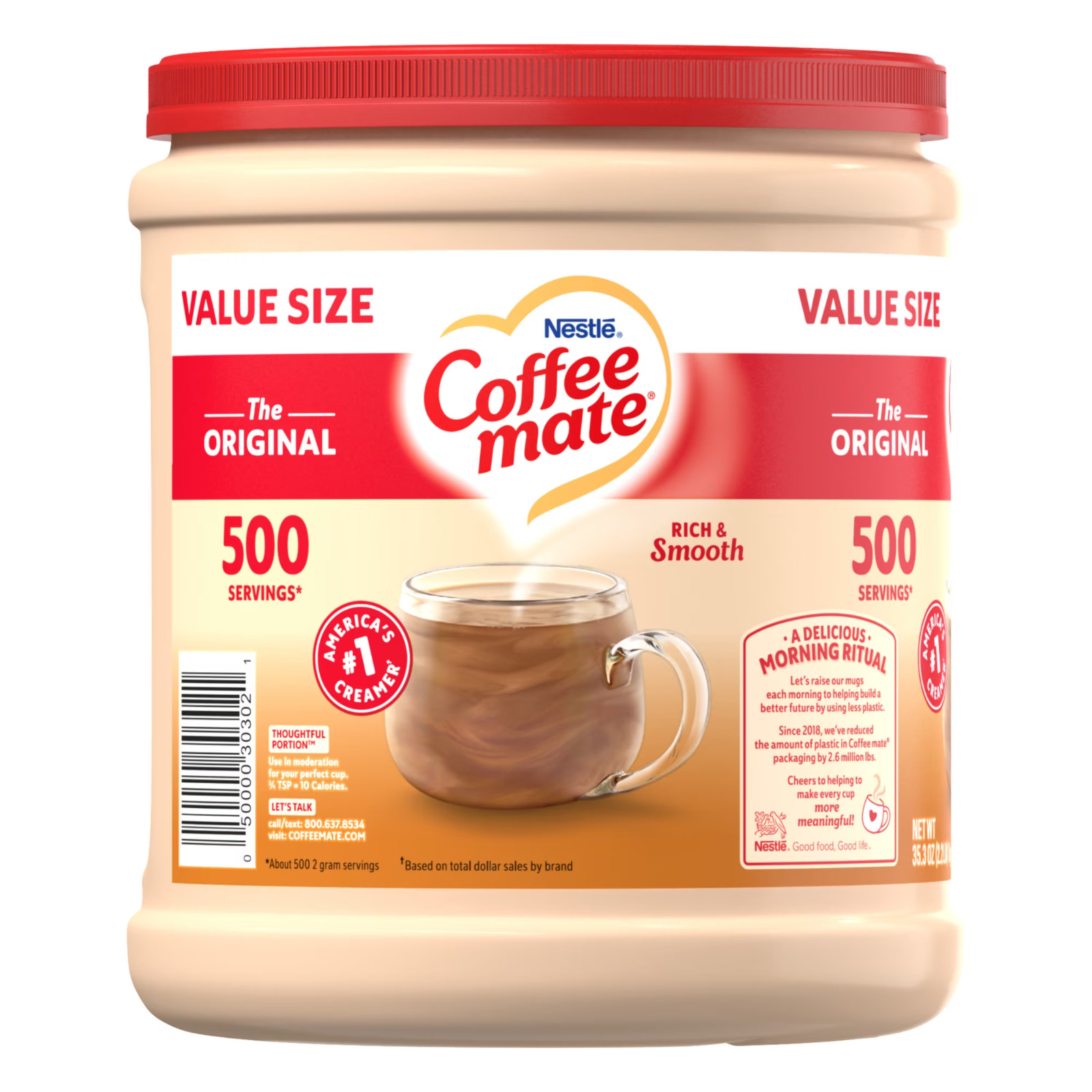 (PACK OF 2) Coffee mate Original Powder Coffee Creamer, 35.3 oz