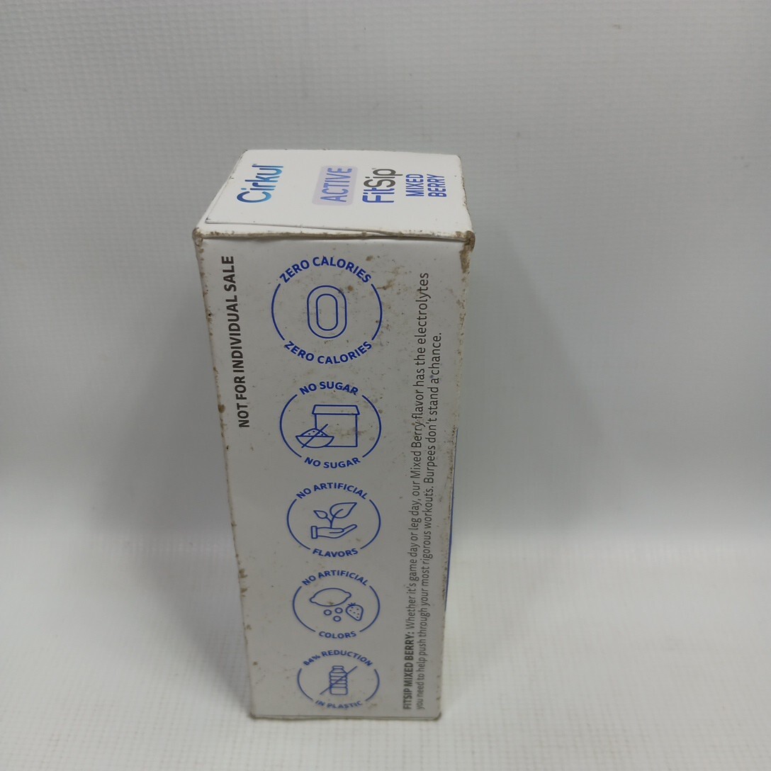 Cirkul FitSip Mixed Berry Flavor Cartridge Best By: 08/2025