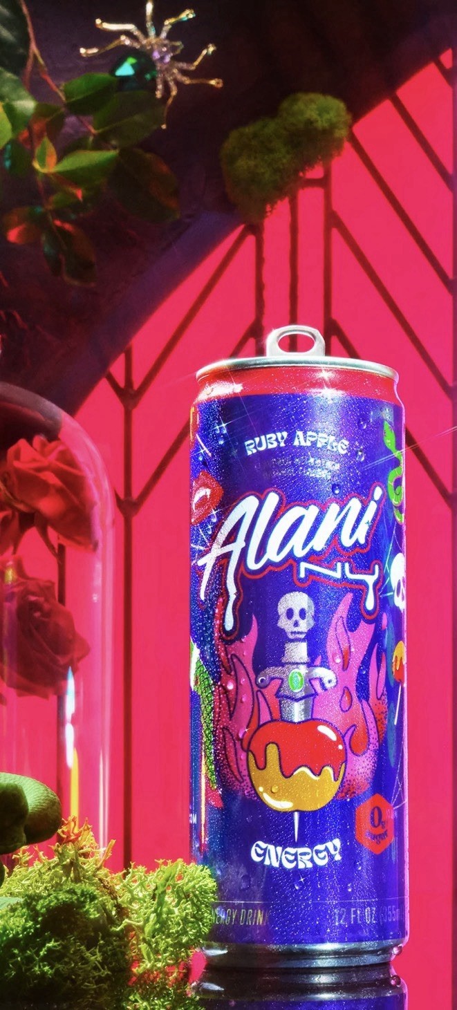 Alani Ruby Apple Sugar Free Energy Drink 12 fl oz (355 mL) Can