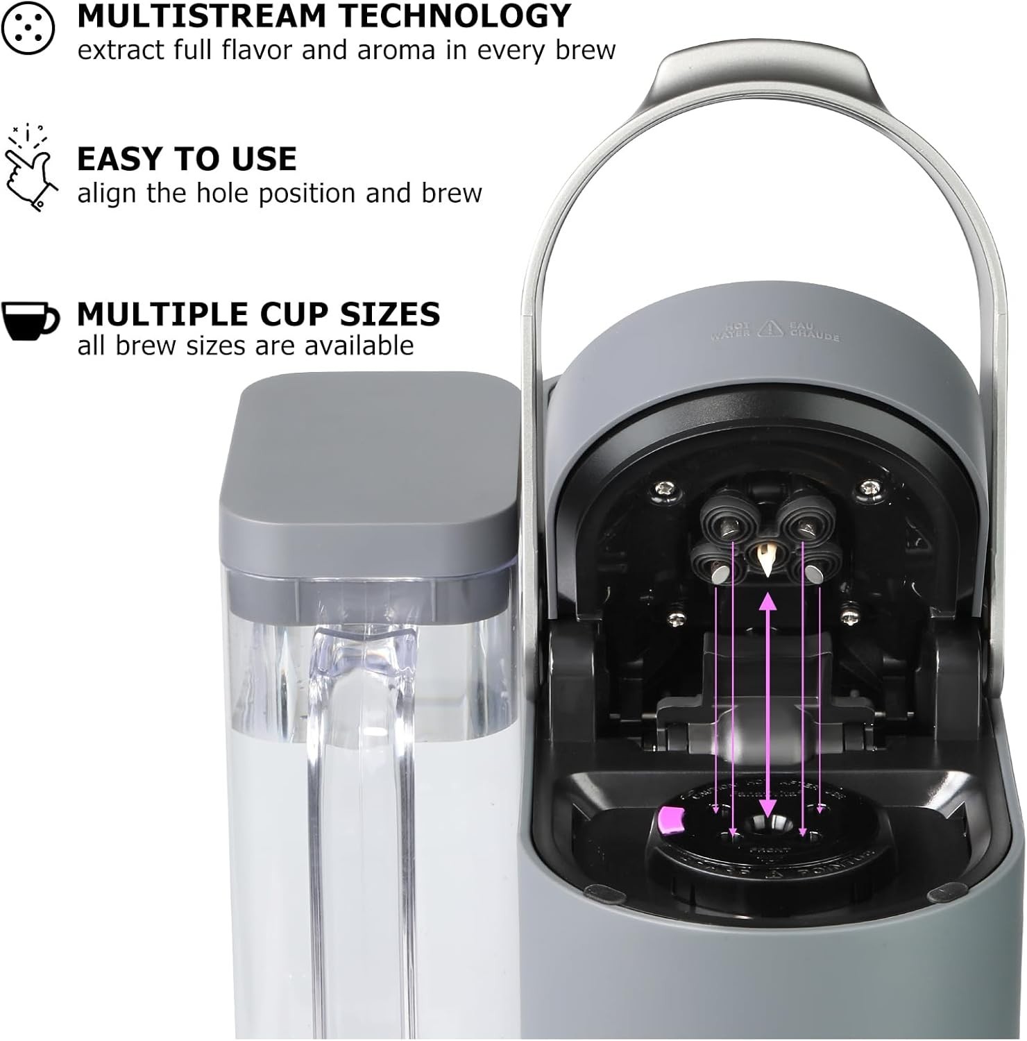 Reusable K Cups for Keurig 2-Pack Universal K CUP Refillable Coffee Pods with