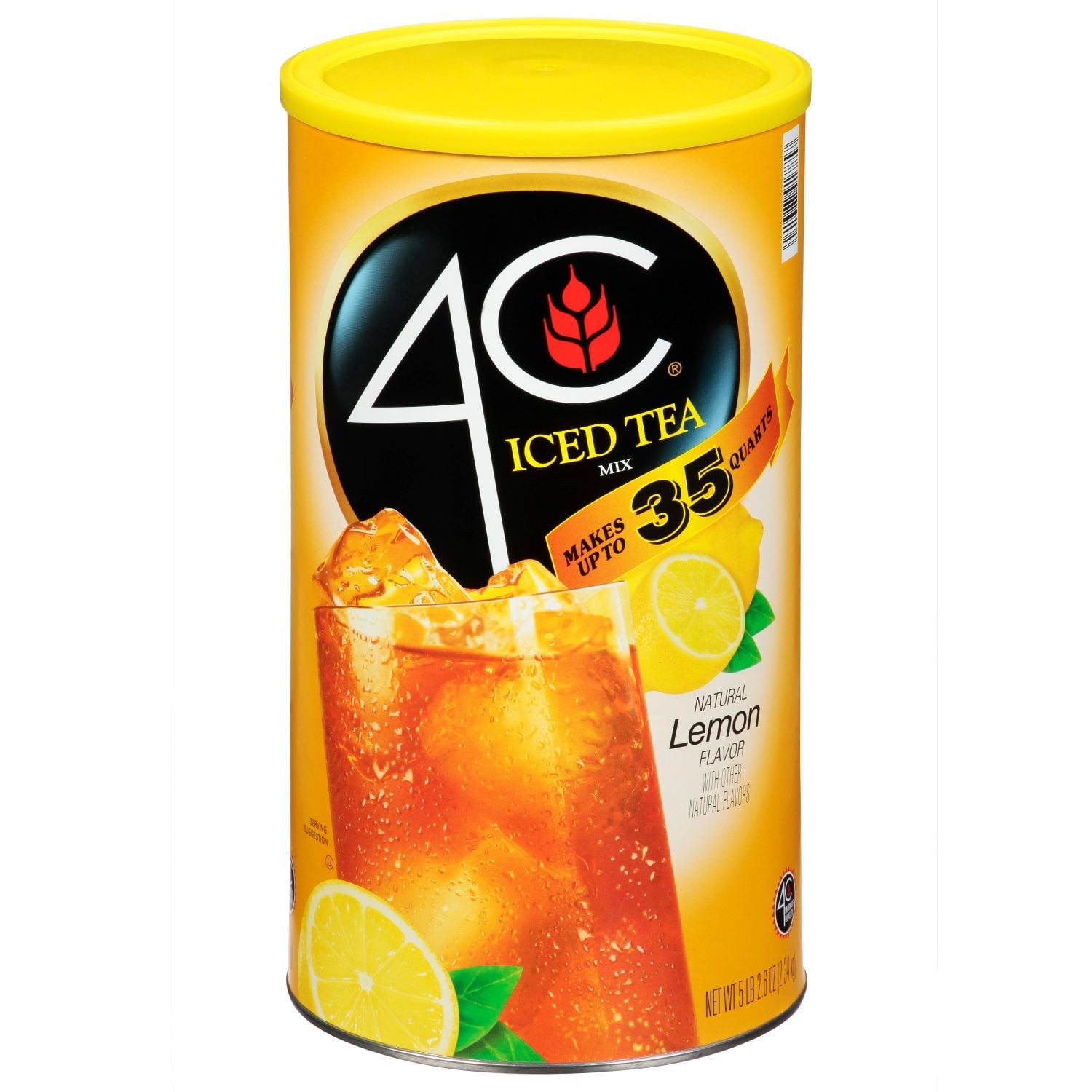 4C Lemon Iced Tea Mix, 82.6oz (2 pack) Free Shipping