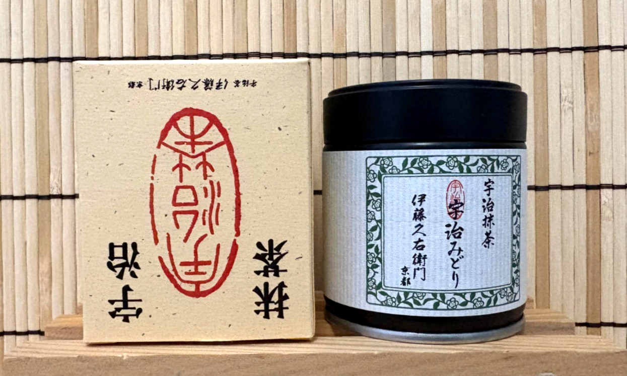 Japanese Matcha Powder Premium Ceremonial Itohkyuemon Uji Matcha Tenjō 20g 1 Can