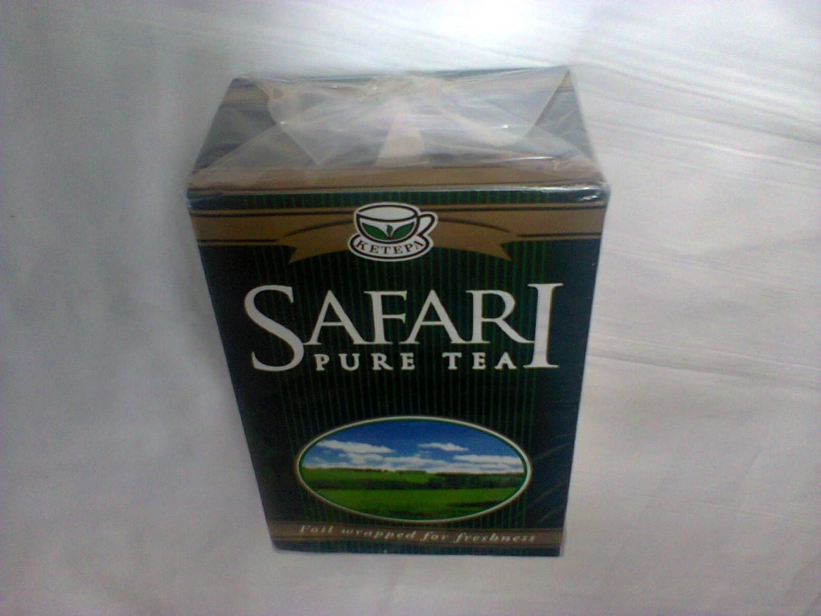 Safari Pure Kenya Tea 1.1 Pound Handpicked High Quality Full Bodied Flavor