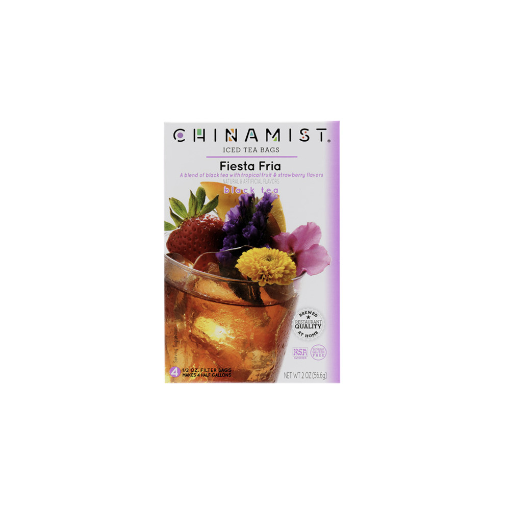 China Mist Fiesta Fria Iced Tea Bags, 4-Count Box