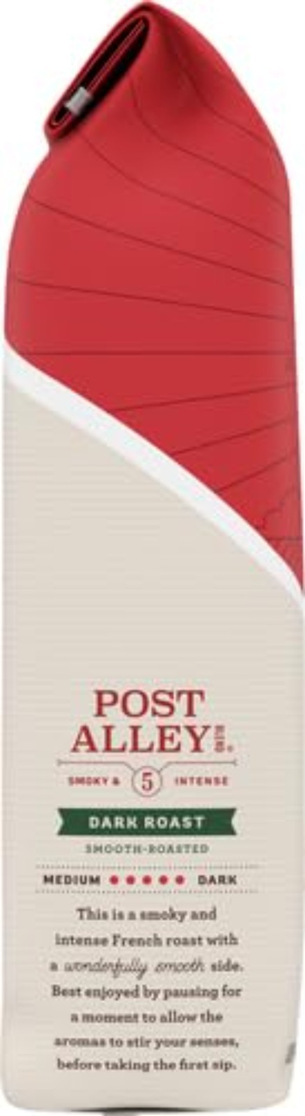 Post Alley Blend Dark Roast Coffee – 20 Ounce Bags, Pack of 2 for Smooth Flavor