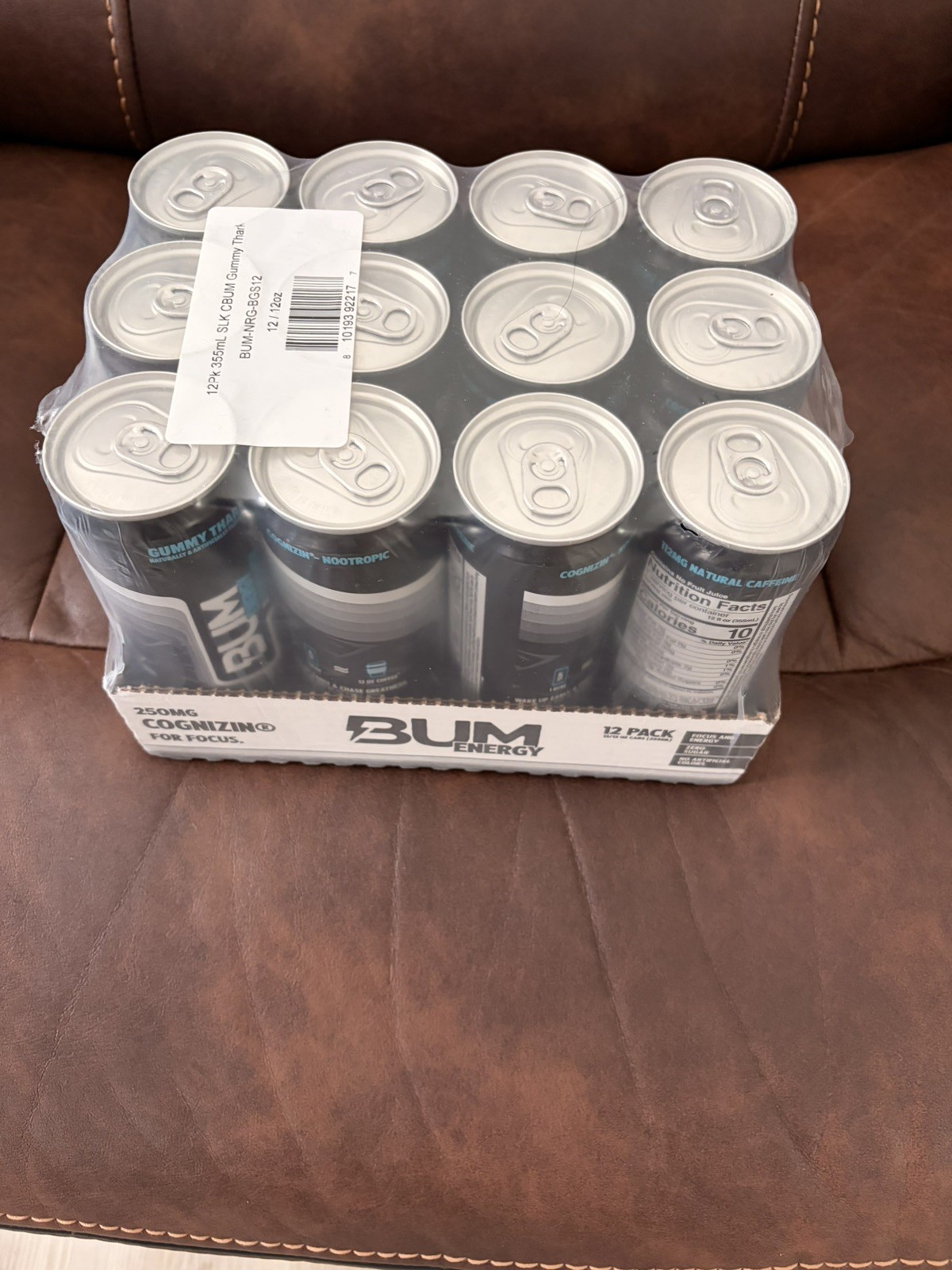 Bum Energy Gummy TharK *Limited Edition* Collab 355 mL (12 fl oz) 12 Pack