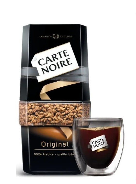 Carte Noire Instant Coffee 95g– Premium French Coffee, Rich Aroma & Smooth Taste