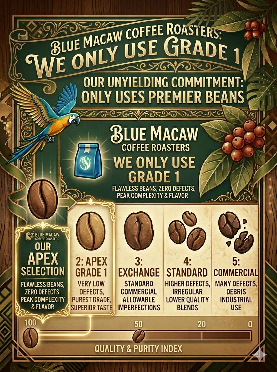UNROASTED / GREEN 100% JAMAICAN BLUE MOUNTAIN COFFEE BEANS – 20 POUNDS