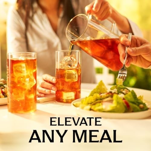 Diet Peach Iced Tea Mix Powder 10 Quarts Zero Sugar Caffeinated Instant Drink