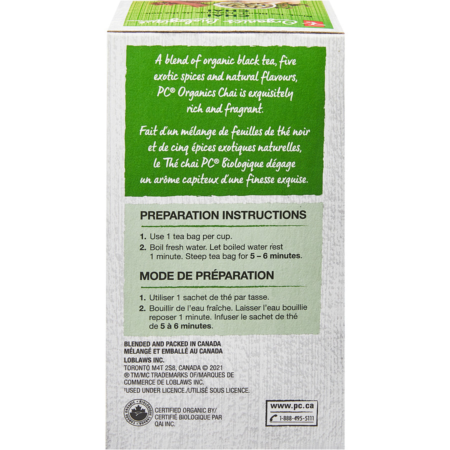 4-Pack PC Organics Chai