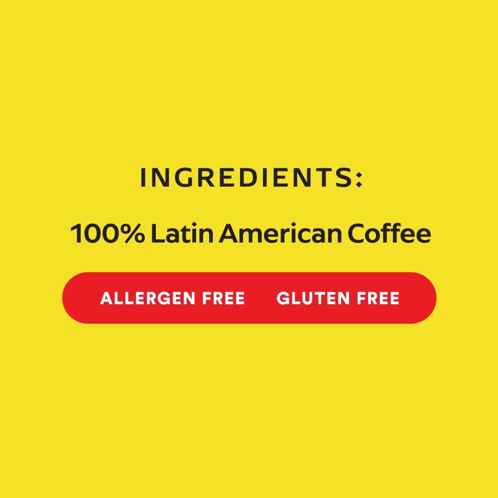 12 pack Café Sello Rojo Espresso, 100% Latin American Coffee, Darkest Roast 10oz