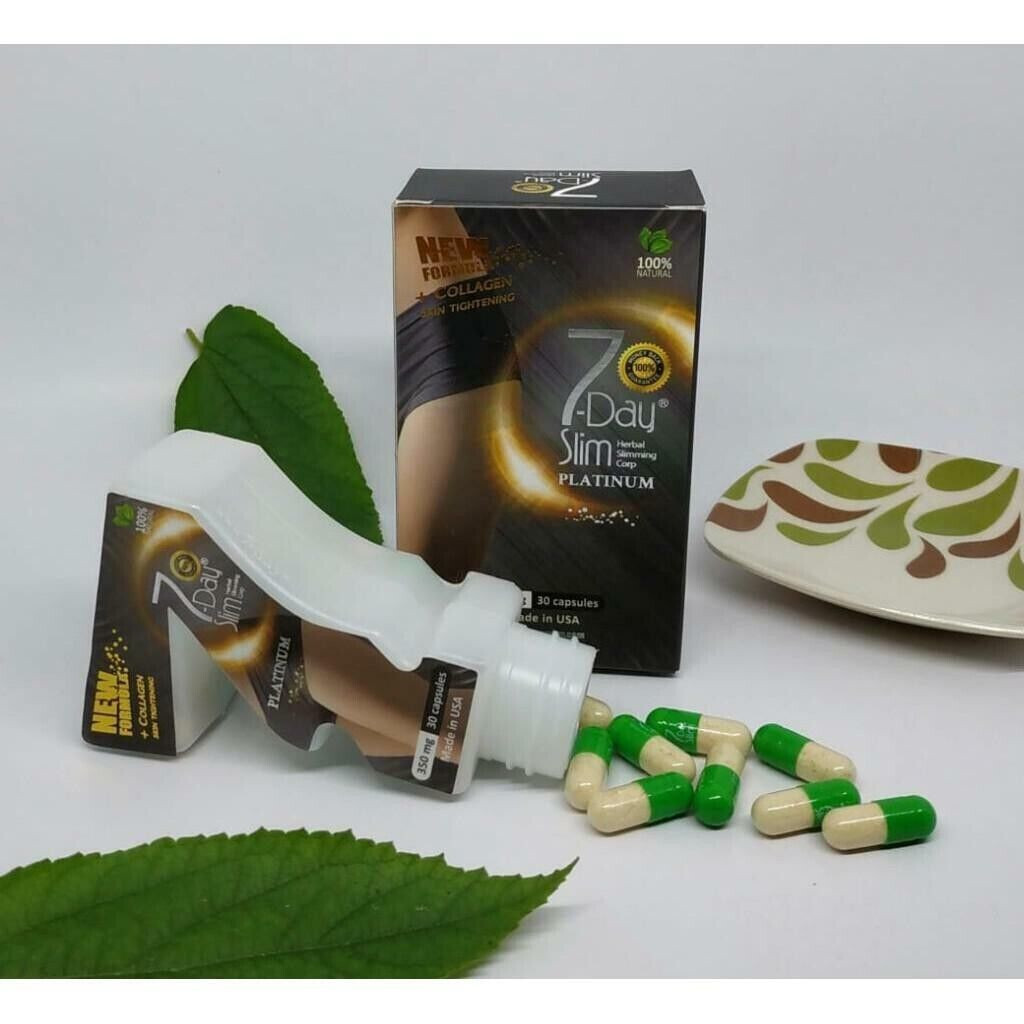 1 Box 7 DAY SLIM + Collagen Super Suppress Weight Loss Diet,anti aging 100%Ori