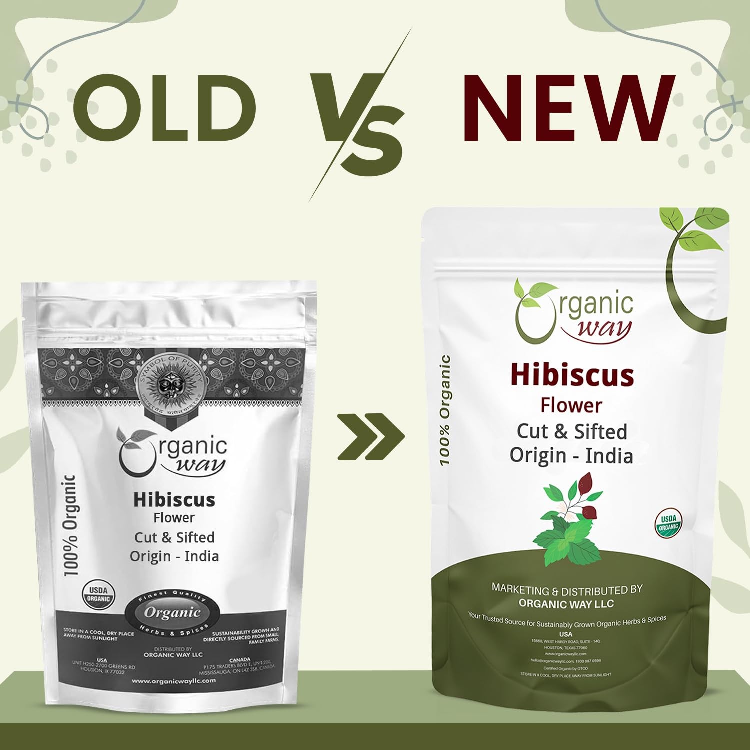 Dried Hibiscus Flower Cut & Sifted (Hibiscus rosa-sinensis) | Herbal Tea – Or…