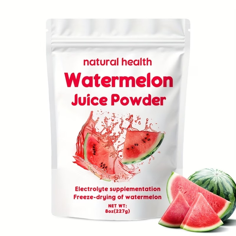 Natural Watermelon Juice Powder – Freeze-Dried Concentrate with Vitamin C
