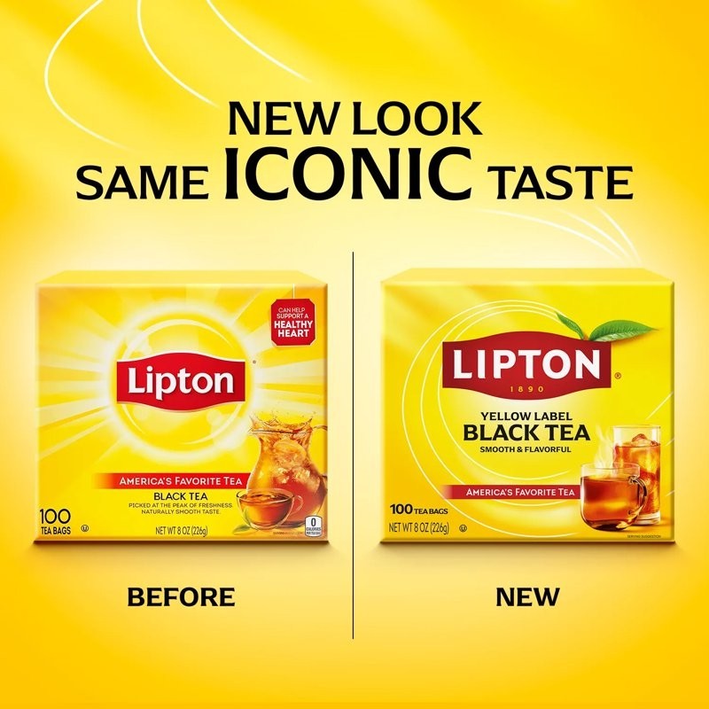 Lipton Black Tea bags, 100 count…