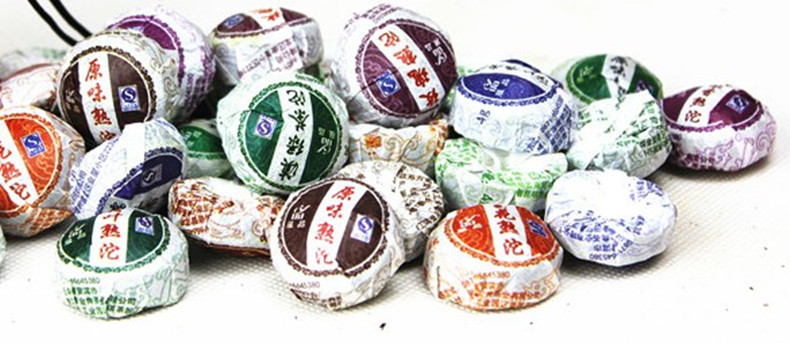 10 pcs 50g Puer Tea China Top-Grade cha and Cooked Puerh Tuocha Tea