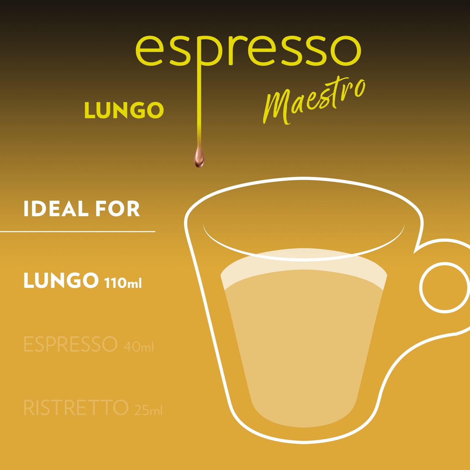 Lavazza Espresso Maestro Lungo Aluminum Capsules 10 Count (Pack of 6)