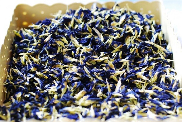Blue Butterfly Pea Flower Tea loose leaf 100% Natural Organic Thai Herb 50g