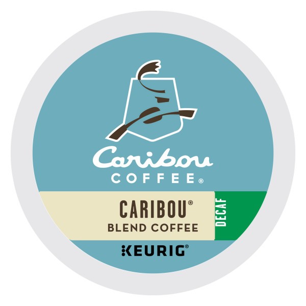 Caribou Coffee Caribou® Blend Decaf Coffee K-Cup® Pods Box 24 Count – Keurig®
